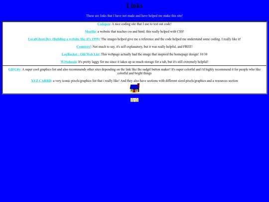 linkslist screenshot