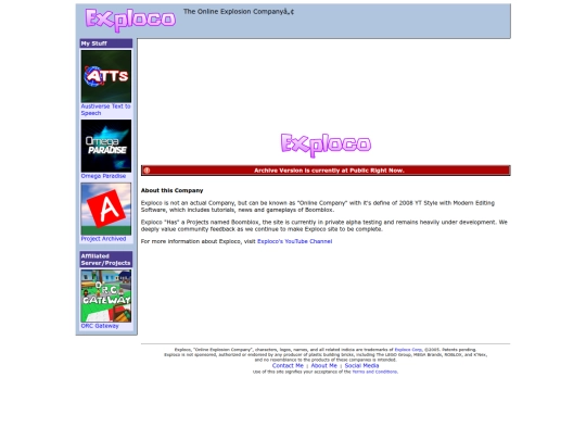 2005/info/about screenshot