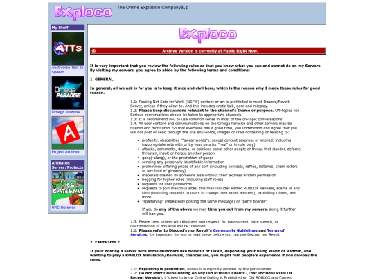 2005/info/terms screenshot