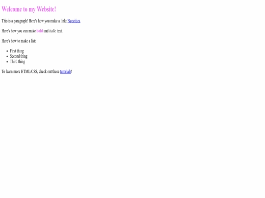 index screenshot