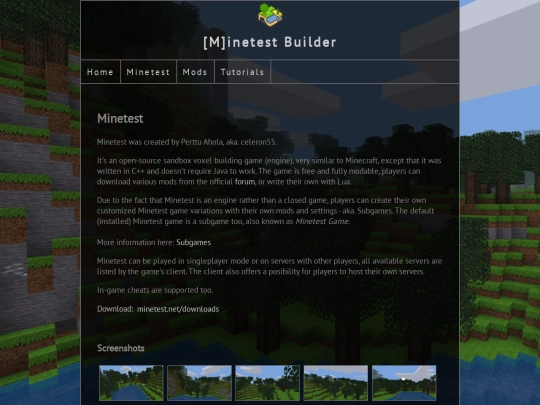 minetest screenshot