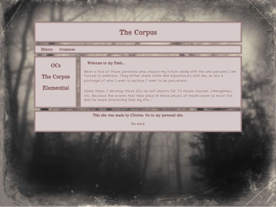corpus screenshot