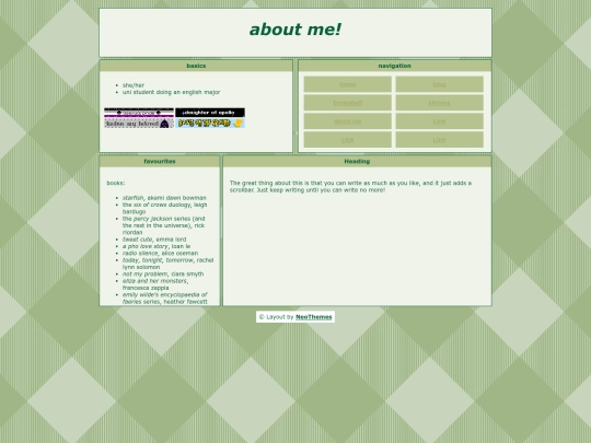 about me screenshot