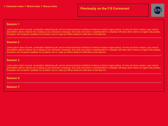 metrohama/drabbles-index screenshot