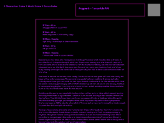 supernova/drabbles/aug1mAM screenshot