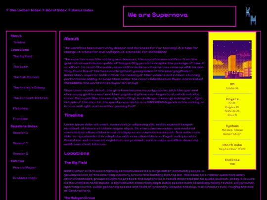 supernova/supernova screenshot