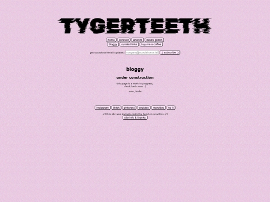 blog screenshot