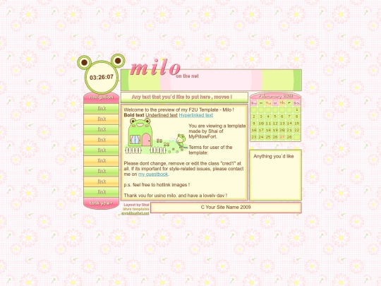 index screenshot