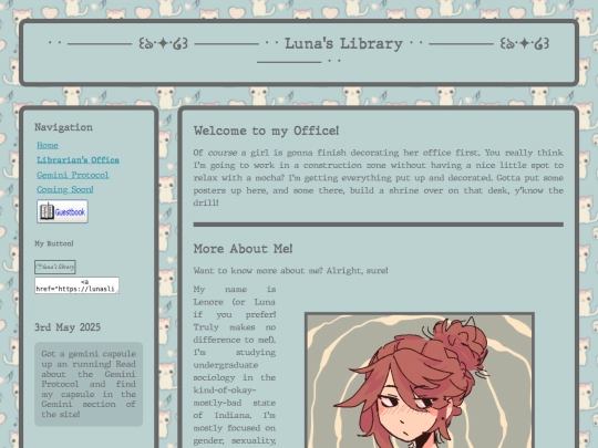 blog screenshot