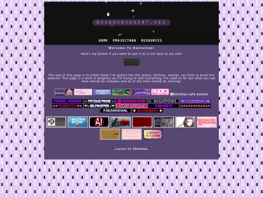 Resources screenshot