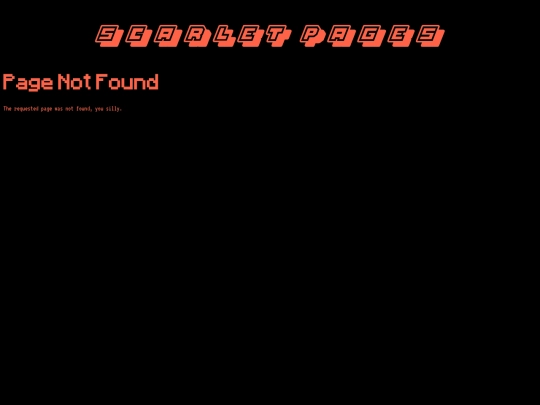 not_found screenshot