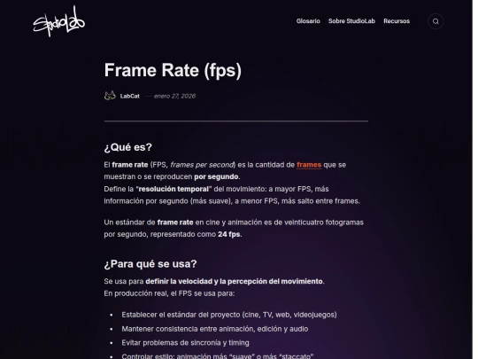 frame-rate screenshot