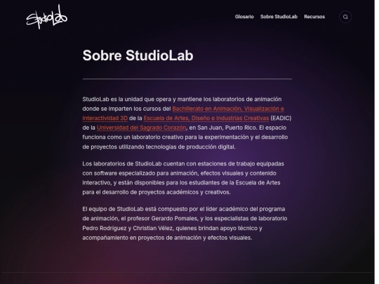 sobre-studiolab screenshot