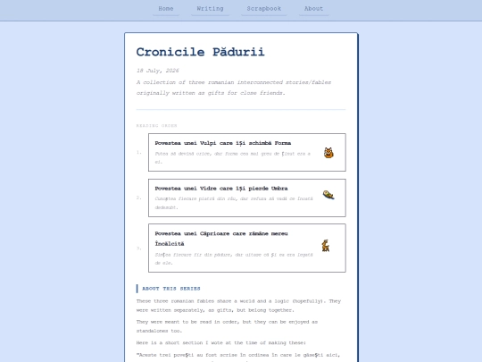 posts/cronicile-pădurii screenshot