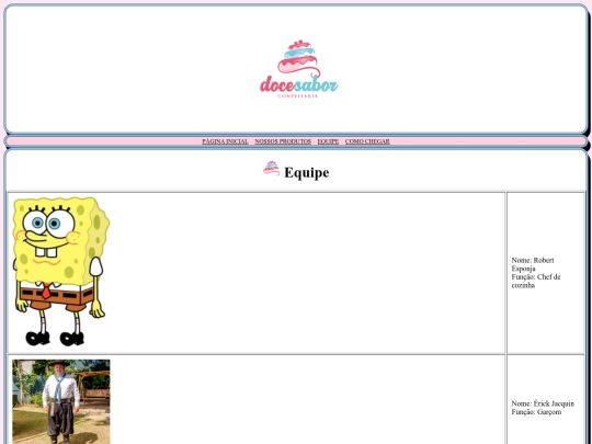 trabalho1trimestre/equipe screenshot
