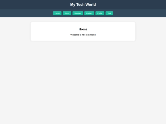 MY tech world screenshot