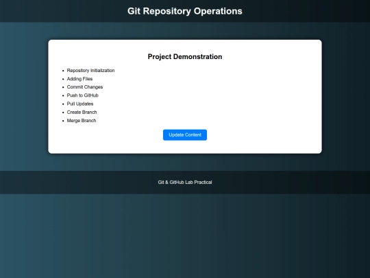 Version Control using Git screenshot