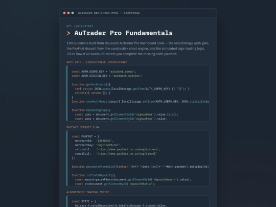 AuTraderquiz screenshot