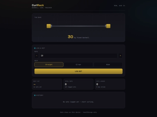 Barbell screenshot