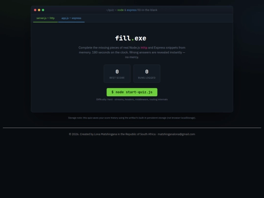 Codequiz screenshot