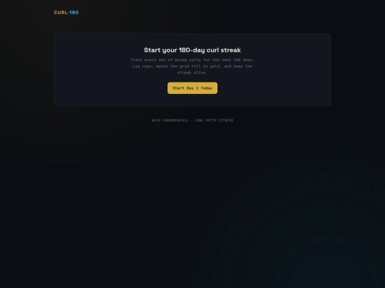 Curl180 screenshot
