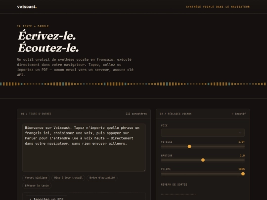 Frenchaudio screenshot