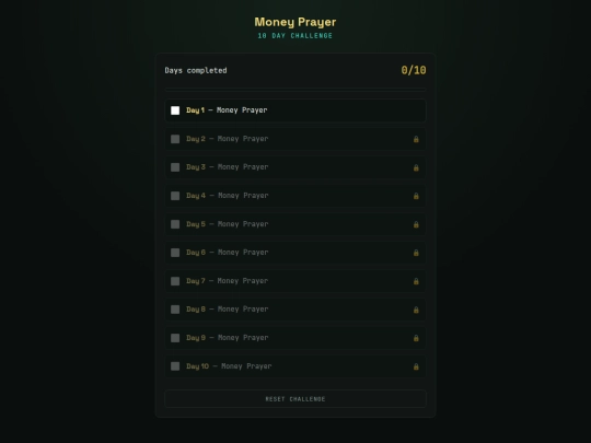 Moneyprayer screenshot