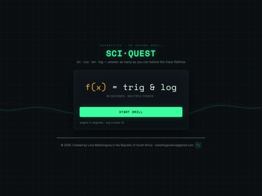 Sciencequest screenshot