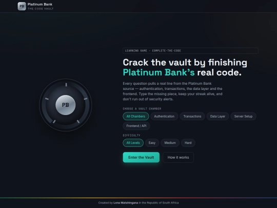 Vaultquiz screenshot