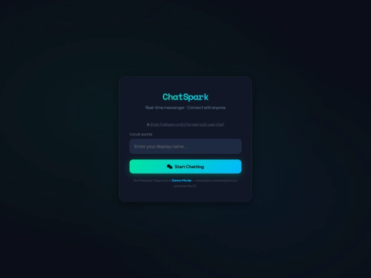 chatspark screenshot