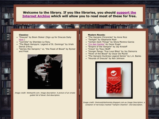 Library screenshot