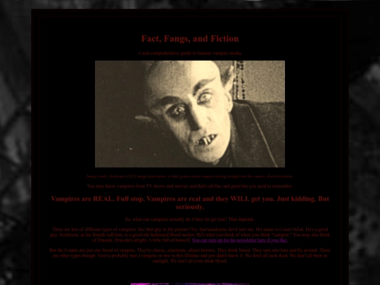 fangsfactandfiction screenshot