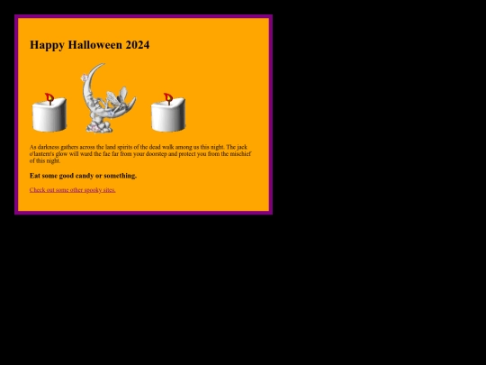 halloween screenshot