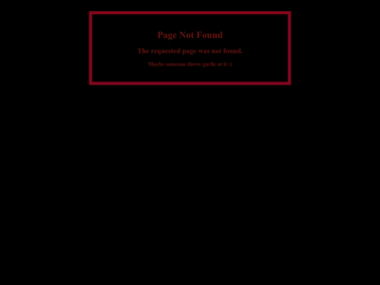 not_found screenshot