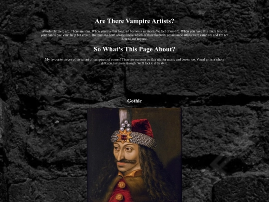 vampireart screenshot