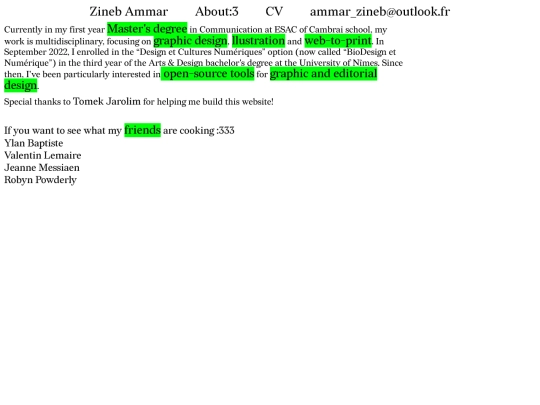pages/about screenshot