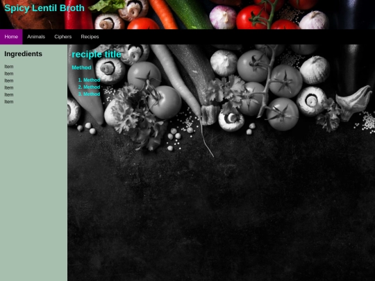 Cooking/Cookingtemplete screenshot