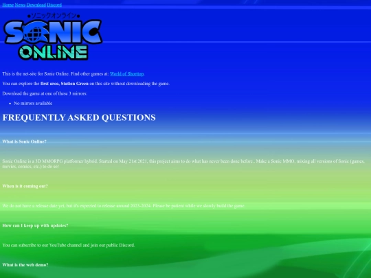 sonic_online/soniconline screenshot