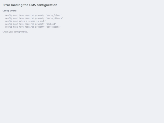admin screenshot