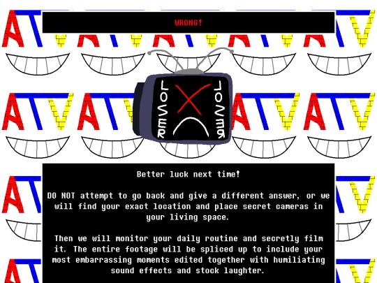 notcredible/loser screenshot