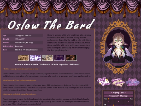 oslowBio screenshot