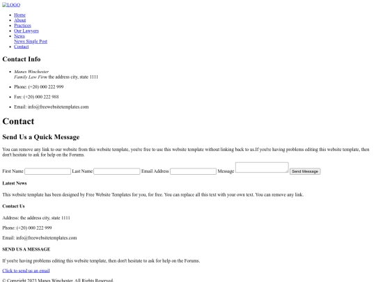 contact screenshot