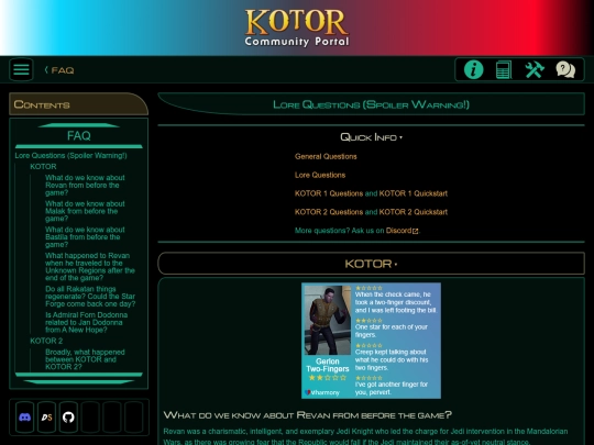 faq/lore screenshot