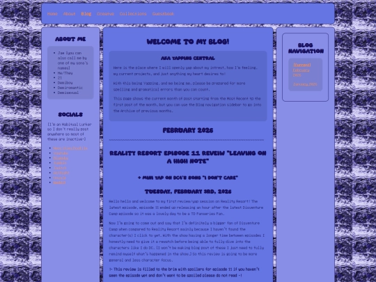 blog screenshot