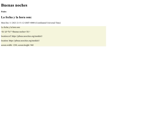 modulo3 screenshot
