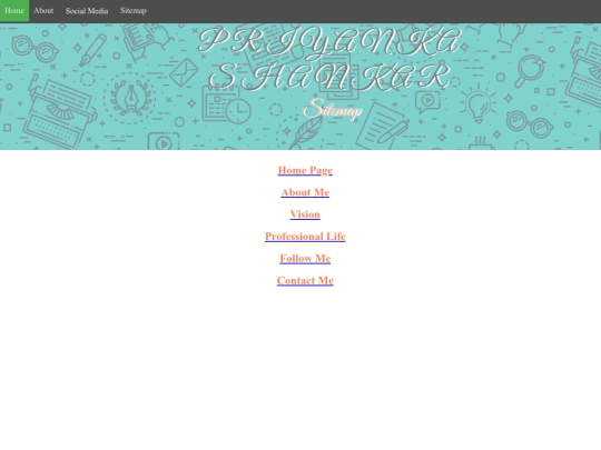 sitemap screenshot