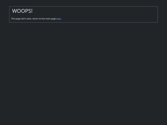 pages/error404 screenshot