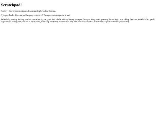 braindump screenshot