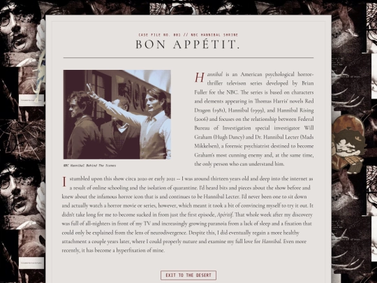 hannibal screenshot
