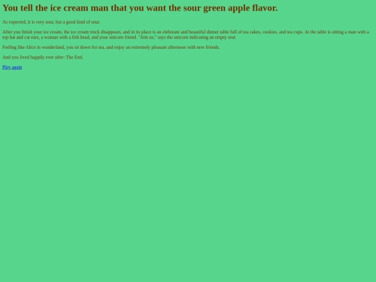 Field of flowers/Dinner/apple screenshot